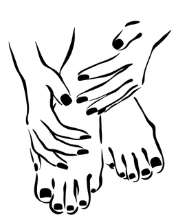 ICON MANICURE PEDICURE BLACK